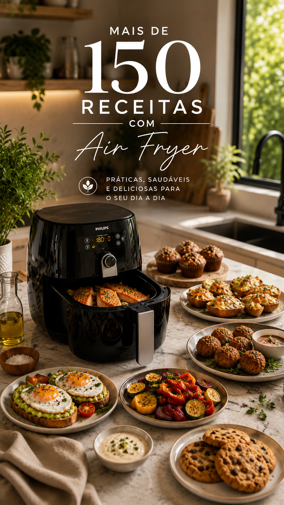 +150 Receitas com Air Fryer